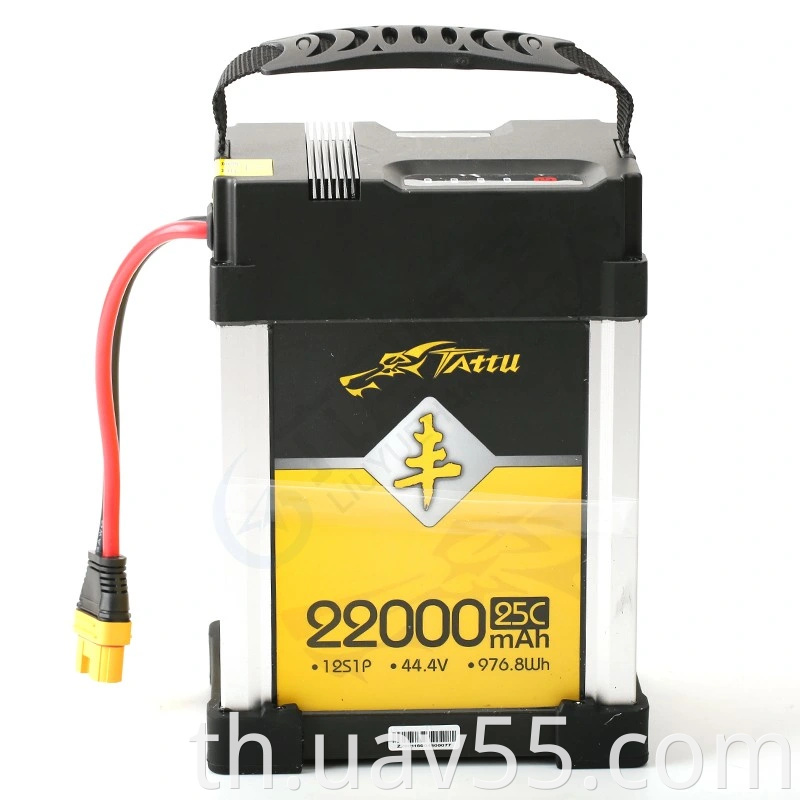 Lipo Battery 12S 22000mAh ชาร์จได้เร็วขึ้นสำหรับเสียงพึมพำทางการเกษตร